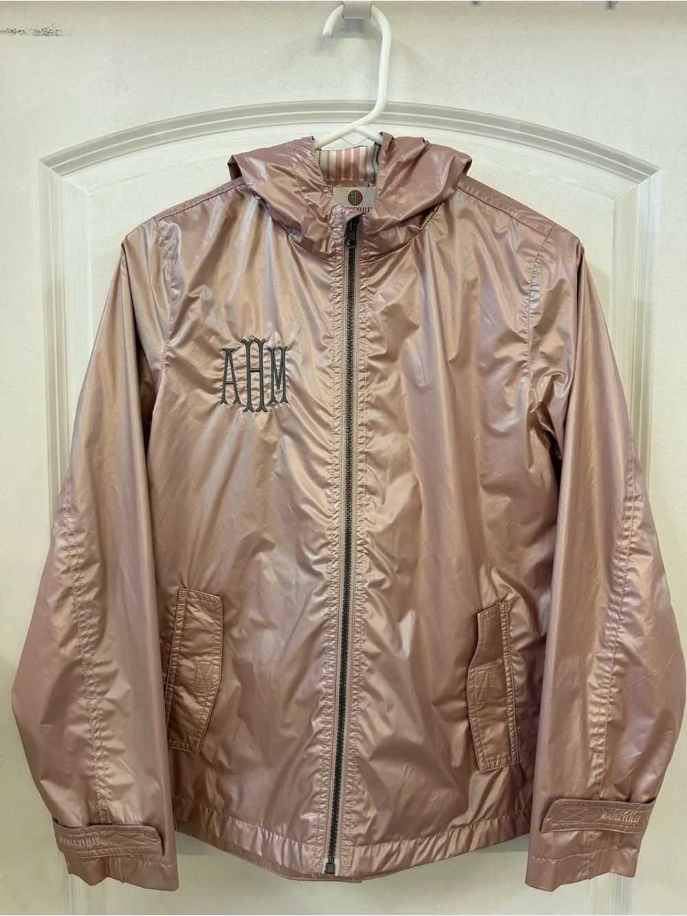 MarleyLilly Rose Gold Raincoat